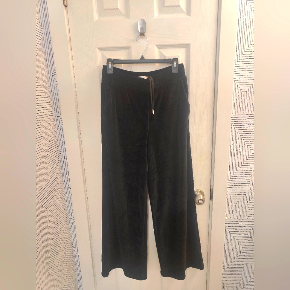 Alexander Wang xs velour black pants